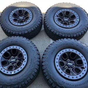 Ford bronco & 2023 Ford F-150 F150 Raptor OEM Bead Lock Beadlock 17” Wheels Rims BFG Tires (4)