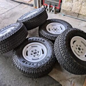 Ford Bronco Heritage Edition 315/70/17 Goodyear Wrangler Wheels Tires NEW