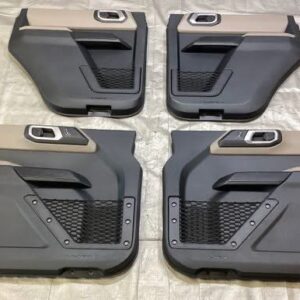 2021-2024 Ford Bronco 4DR Interior Door Panels / Sandstone / Set of 4 / BR002