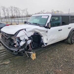 I'm parting out this 2024 Ford Bronco Big Bend. Engine out already. All parts are available send  us a message via email or phone